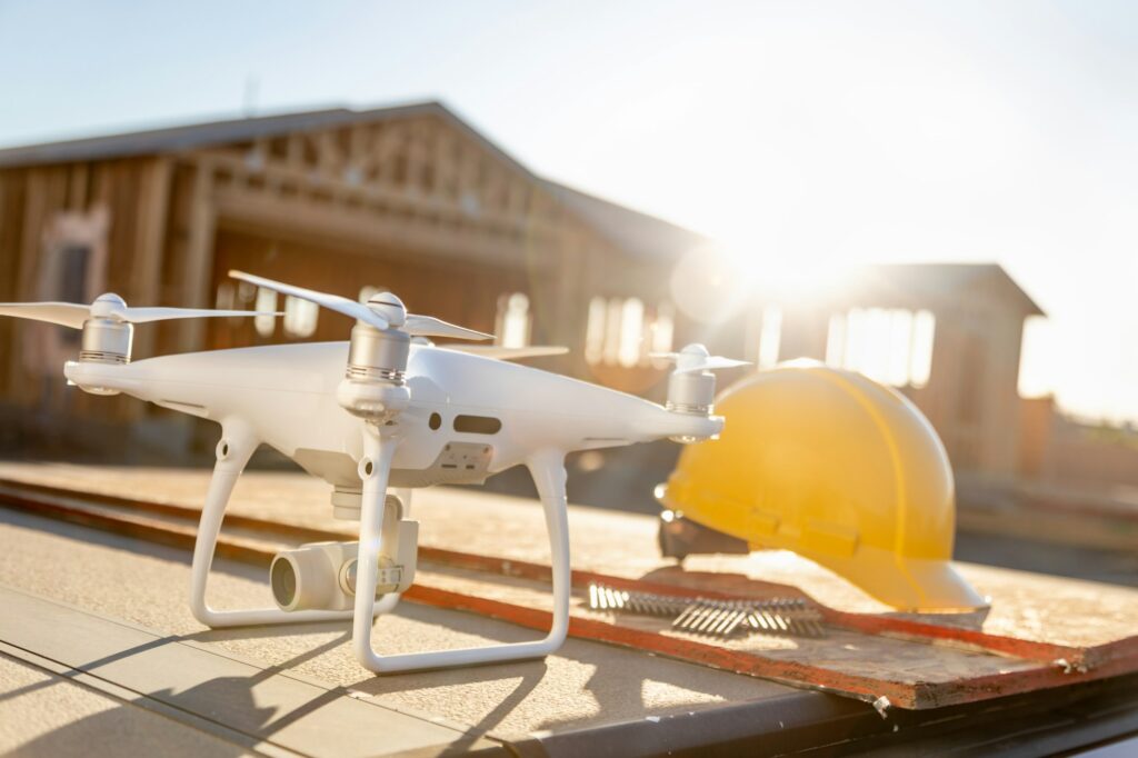 Drone In Construction